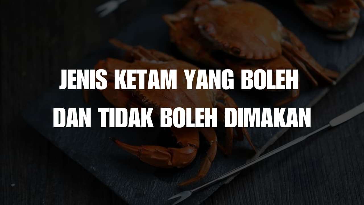 jenis ketam yang boleh dan tidak boleh dimakan